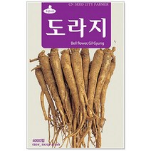 청농종묘 적환20일무 씨앗 600립 - 붉은무 빨간무 래디시 씨, 20_도라지(4000립)