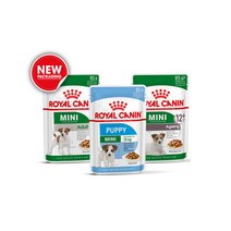 로얄캐닌 독 미니 퍼피 파우치 85g x 12개 습식사료