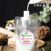 우체국쇼핑 우유에 타먹는 볶음귀리가루 파우치팩, 30g, 10팩