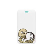 리큐엠 보조배터리 호조 5000mAh, 상품명:리큐엠 보조배터리 호조 5000mAh / 색상:뽀뽀 / 타입:8핀젠더