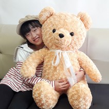빅베어 사랑스런 러블리빅베어 파스텔컬러장미인형 국산곰인형모음, BIG(브라운)