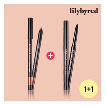 (1+1)[릴리바이레드] 스태리아이즈 젤 아이라이너+슬림 아이라이너, 상세 설명 참조, 선택1:젤 8호(L014A) / 선택2:슬림 4호(L056A)