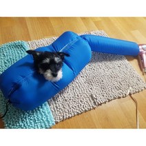 기타 강아지 털말리기 애견 드라이룸 (블루) M 목욕건조, 1개