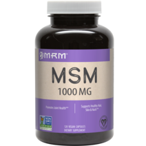 엠알엠 MSM 1000mg 비건 캡슐 글루텐 프리, 120개입, 1개