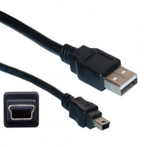 JK SHOP 와콤 인튜어스4 5 Pro USB호환케이블 케이블, 미니5핀 1m