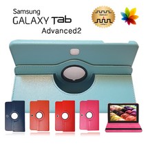 삼성 갤럭시탭어드밴스2 10.1 SM-T583 360도 회전 가죽 케이스 advanced2 웅진북클럽 웅진북패드 교원 빨간펜 스마트올 엠베스트 엘리하이 프라임탭 프뢰벨 리딩토탈, 케이스만 하늘