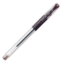유니 시그노 볼펜 0.28mm(캡식)/UM-151-28, 브라운블랙