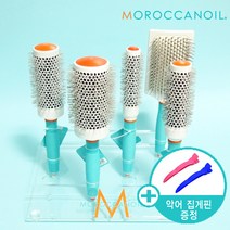 모로칸오일 세라믹 볼륨 헤어 브러쉬 드라이롤 롤빗 패들쿠션 5종, 1개, 세라믹 35mm