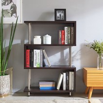 프리메이드 디자인 4단 책장, 월넛