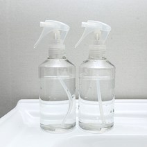 생활만 투명 분무기 스프레이 용기, 투명 원형스몰 250ml, 1개