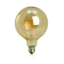 에디슨전구 LED 필라멘트 ST64 G80 G95 G125 A60 G45 볼전구 막대전구, G125 4W 전구색 (볼전구), 1개