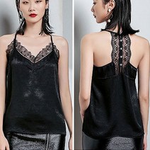 Joyce shop 오래달리기 나시 봄신상 슬립 뷔스티에 끈나시 나시티 비치웨어 레이스 민소매 여름 여성 레이어드 패션 의류 언더웨어 티 민소매/나시