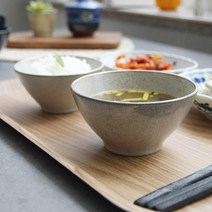 이로도리 아이토 내츄럴 일본 밥공기와 국대접 (4color), 아이토 내츄럴 [공기/인디핑크]