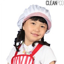 반디나라_ CA19 어린이위생모자 아동창모자(빨간줄창)