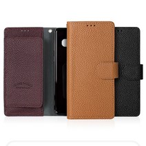 스와네 천연가죽 지갑형 다이어리 스마트폰 케이스