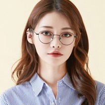 더브릴레 남자 여자 동그란 라운드 베타 티타늄 안경테