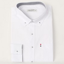 남자 옥스포드 셔츠 슬림핏 화이트 DA100
