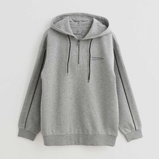 행텐 블럭 아노락 후드 티셔츠