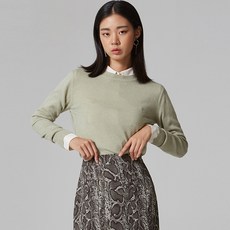 미쏘 여성용 캐시아크릴 베이직니트