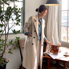 난닝구 여성용 젤리빈 롱코트