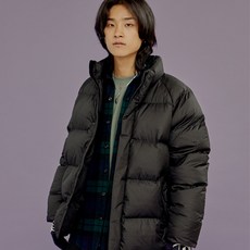 지오지아 남성용 솔리드 푸퍼 구스다운 숏다운 AEZ4FP1105
