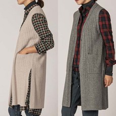[현대백화점]BCBG B9W9K508 라쿤베스트니트