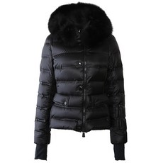 [Moncler][몽클레어]19FW 4535825 53071 999 ARMOTECH 여성 퍼 패딩 자켓 블랙