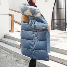 kirahosi 퀄리티 여성 롱 패딩 겨울 두꺼운 코트 2019 여자 롱패딩 200 GS11