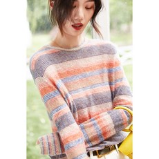 여성 앙고라 가디건 올가을 메인 캐비닛 5K 싱글 울 앙고라 니트 풀오버