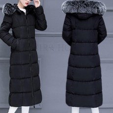 kirahosi 퀄리티 여성 롱 패딩 점퍼 겨울 방한 면 솜 캐주얼 코트 잠바 아우터 119 HD10CE3l5fer