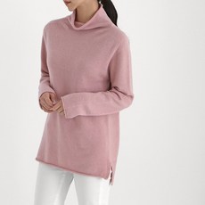 율블리샵 보웬 여성 터틀넥 홀가먼트 울 캐시미어니트