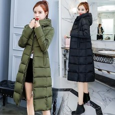 예티여성 겨울 허리라인이쁜 슬림 롱 패딩