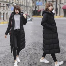 제이민 깔끔! 슬림핏 여성 롱패딩