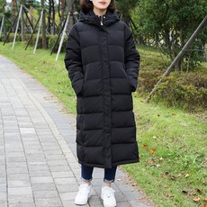 클래식 덕다운 오리털 인생 롱패딩