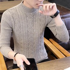 꽈배기 터틀넥 니트 12