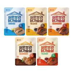 미트리 실온보관 닭가슴살 5종 혼합, 100g, 10개