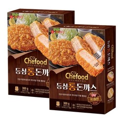 Chefood 등심통돈까스 300g 2개