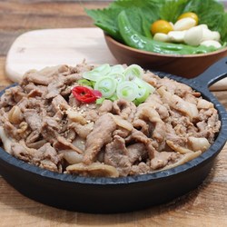 푸주 소포장 간장맛 순한 돼지불고기, 5개, 300g