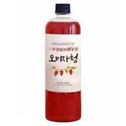 문경 오미자청 진한 오미자 원액 엑기스 100% 무첨가, 1개, 1L