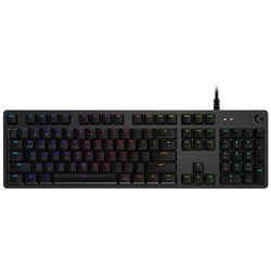 로지텍코리아 G512 CARBON 기계식 게이밍 키보드, CARBON 블랙, 920-008952, 청축