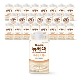뉴케어 구수한맛 순 200ml, 24개 - 건강을 위한 최고의 선택!
