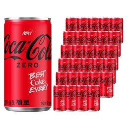 코카콜라 제로 190ml 30개, 건강한 선택의 첫걸음!