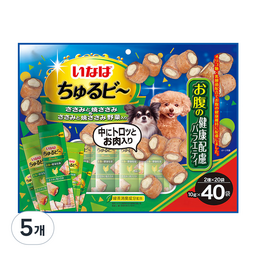이나바 강아지 츄르비 40P