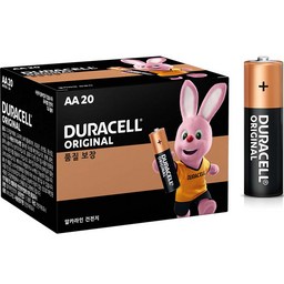 듀라셀 알카라인 AA 건전지, 믿고 쓰는 최강의 파워!