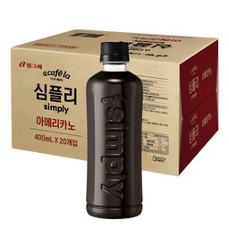 아카페라 심플리 아메리카노 무라벨, 당신의 커피 타임을 완벽하게 해줄 선택!