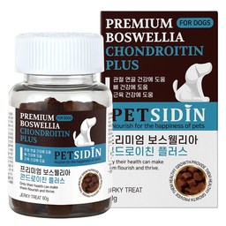 펫시딘 강아지 프리미엄 영양제, 60g, 뼈/관절강화, 1개 · 1개 · 60g