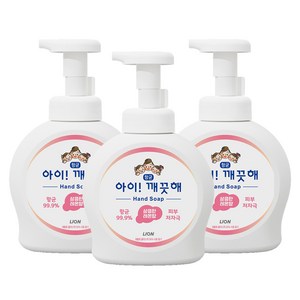아이깨끗해 항균 폼 핸드워시 레몬향