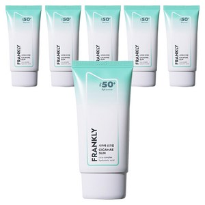 프랭클리 시카해 선크림 SPF50+ PA++++, 6개, 50ml