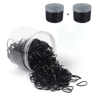 웜네스트 머리끈 대용량 여성 머리끈 1000개