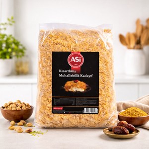 정품 터키 ASI 볶은 구운 카다이프 면, 1개, 8kg
